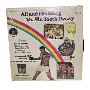 MUHAMMAD ALI Gang The Adventures Of Ali And His Gang Vs Mr. Tooth Decay LP Vinyl